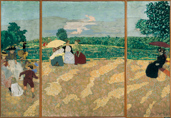  Edouard Vuillard —— Public_Gardens